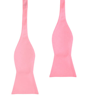 Pastel Pink Self Tie Bow Tie