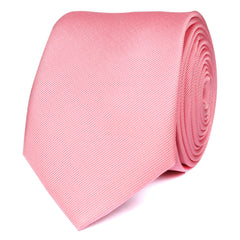 Pastel Pink Skinny Tie OTAA roll
