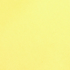 Pastel Yellow Cotton Skinny Tie