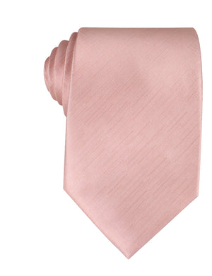 Peach Slub Necktie