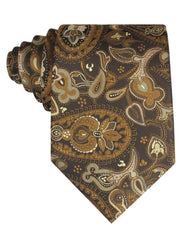 Persian Paisley Brown Tie