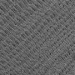 Pewter Grey Linen Skinny Tie Fabric