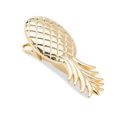 Tropical Pineapple Gold Tie Bar