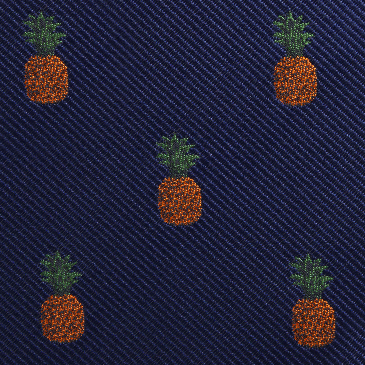 Pineapple Fabric Mens Bow Tie