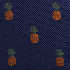 Pineapple Fabric Mens Diamond Bowtie