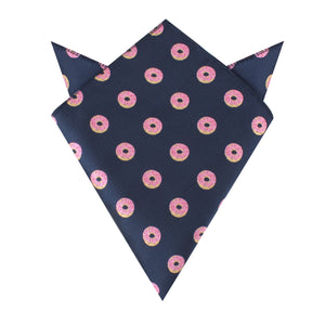 Pink Donuts Pocket Square