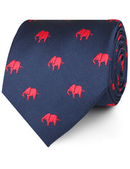 Pink Elephant Neckties