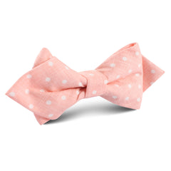 Pink Panther Polkadot Diamond Bow Tie