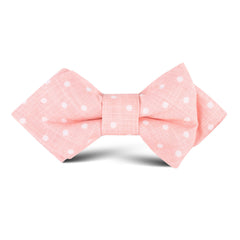 Pink Panther Polkadot Kids Diamond Bow Tie