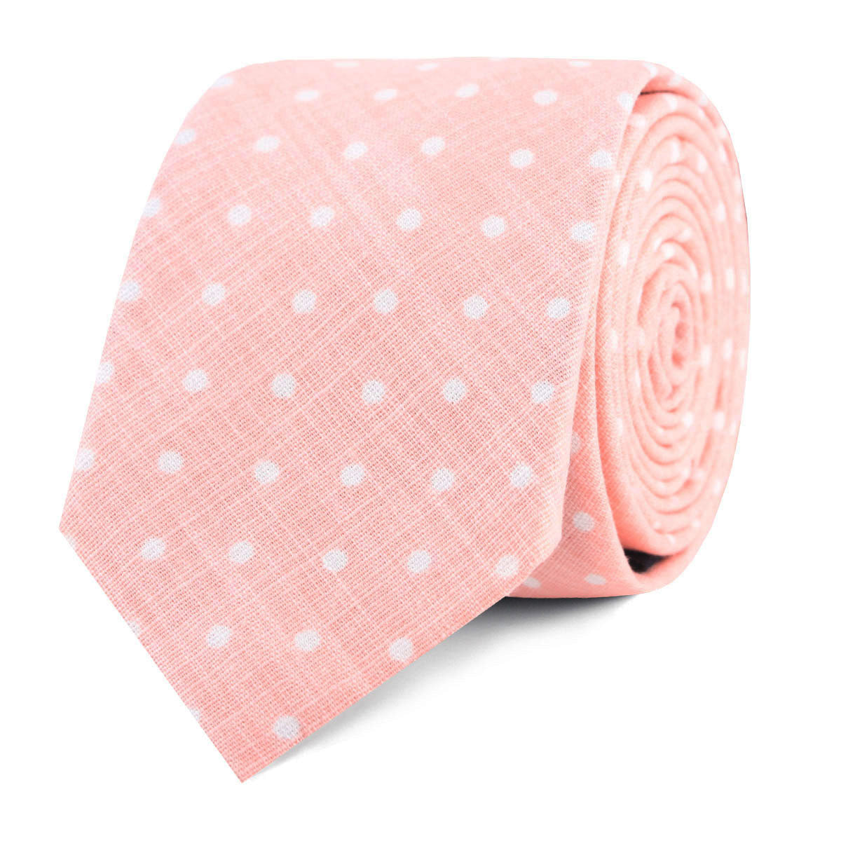 Pink Panther Polkadot Slim Tie