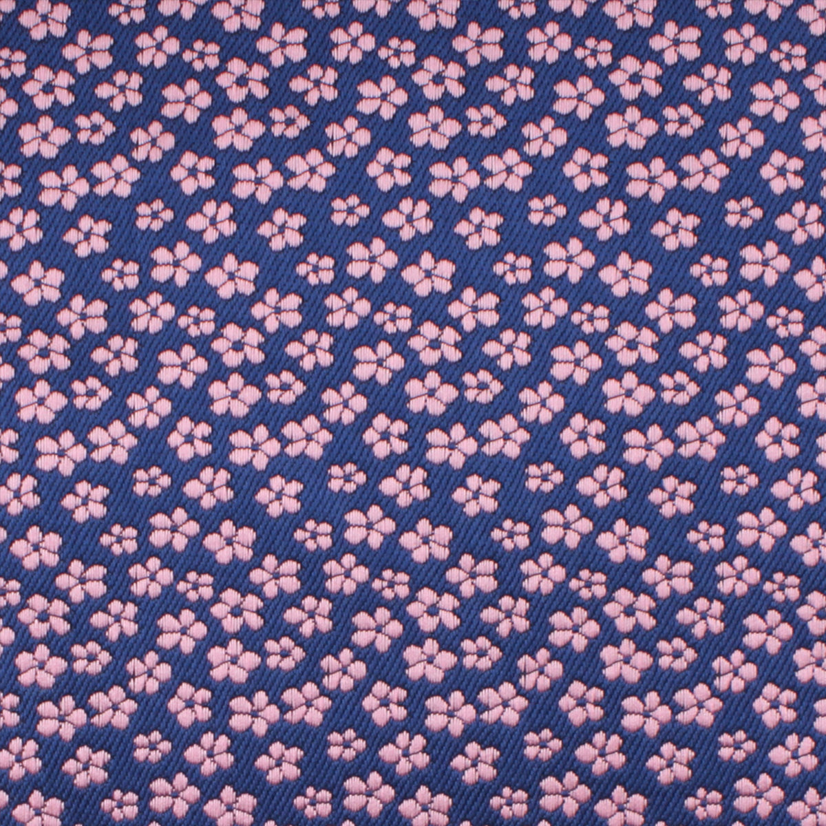 Pink Plum Blossom Floral Fabric Swatch