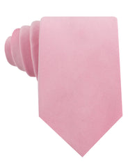Pink Velvet Necktie