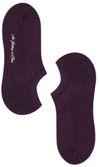 Plum Purple Low-Cut Socks
