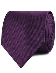 Plum Purple Weave Neckties