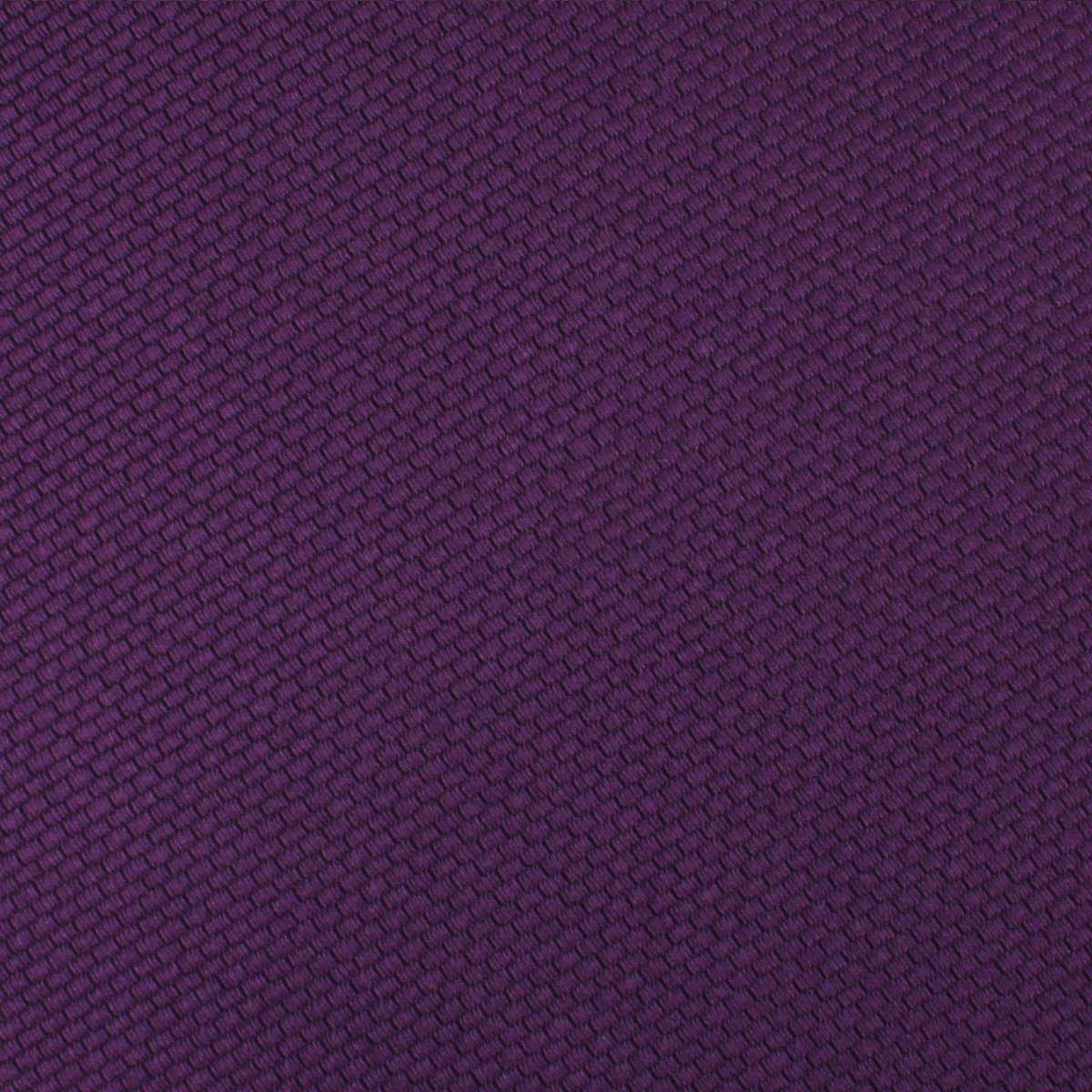 Plum Purple Weave Skinny Tie Fabric