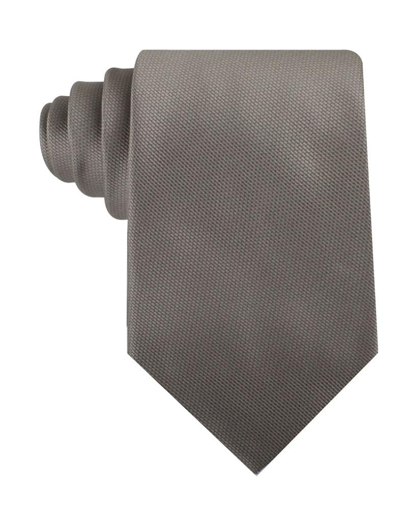 Portobello Beige Weave Necktie