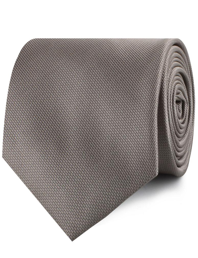 Portobello Beige Weave Neckties