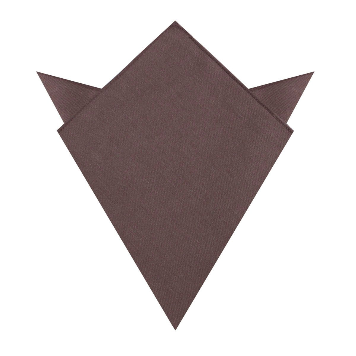 Portobello Grey Brown Linen Pocket Square