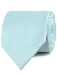 Powder Blue Satin Neckties