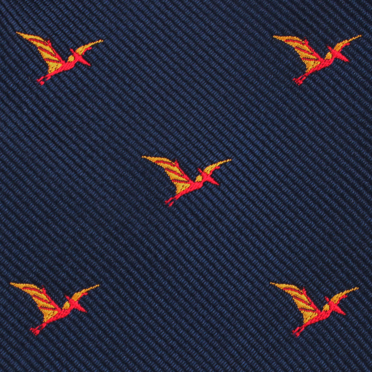 Pteranodon Dinosaur Necktie Fabric