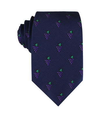 Purple Grapes Necktie