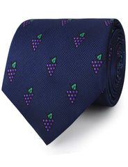 Purple Grapes Neckties