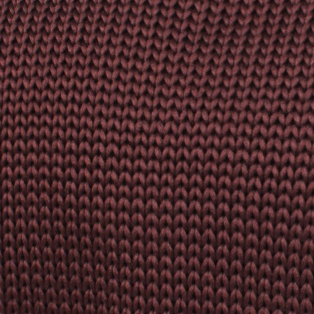 Rachmaninoff Brown Knitted Tie Fabric