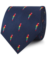 Rainbow Parrot Neckties