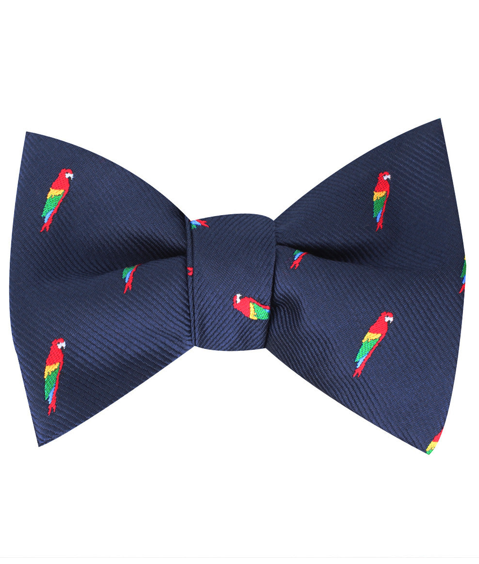 Rainbow Parrot Self Tie Bow Tie
