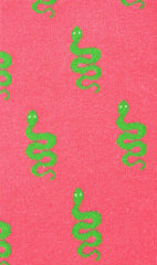 Rattle Snake Pink Socks Fabric