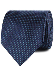 Kroc Blue Pin Dot Neckties