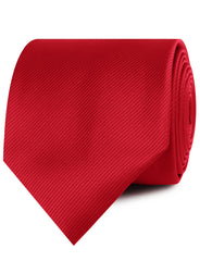 Red Cherry Twill Neckties