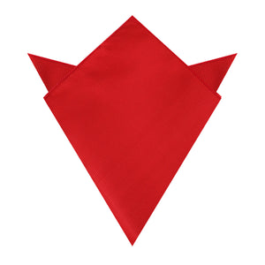 Red Cherry Twill Pocket Square