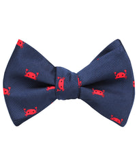 Red Crab Self Tie Bow Tie