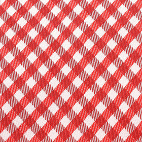 Red Gingham Pocket Square