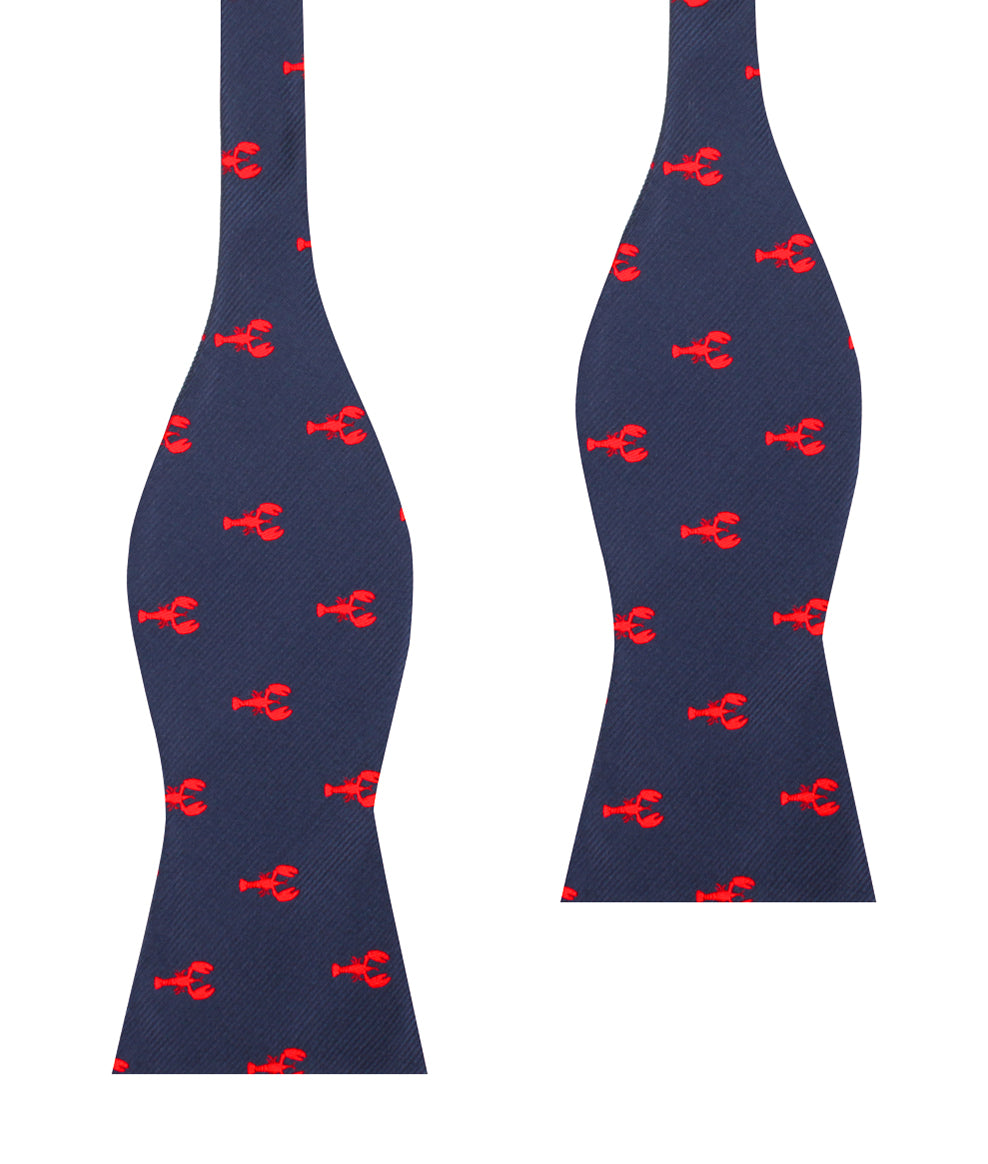Red Lobster Self Bow Tie