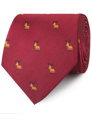Reindeer Pixel Neckties