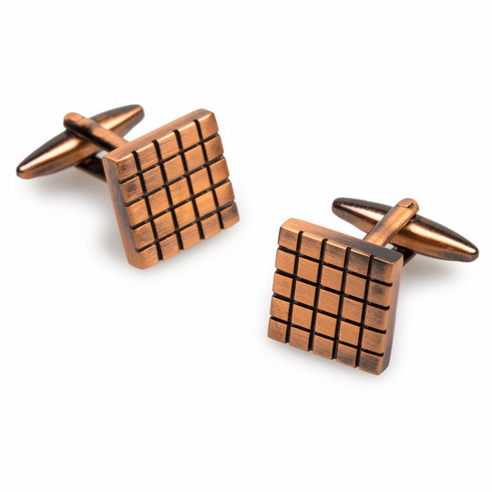 Kiel Antique Copper Cufflinks