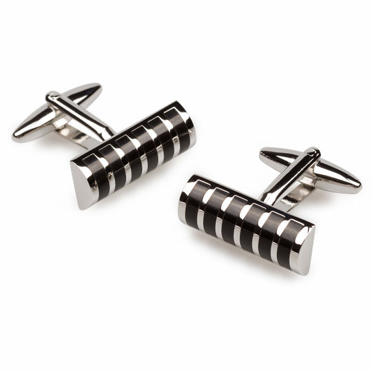 Richard Wagner Black Cufflinks