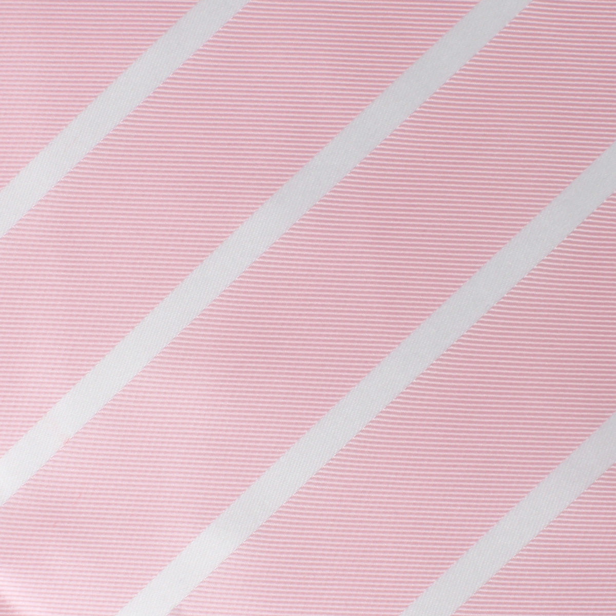 Rose Pink Striped Pocket Square Fabric