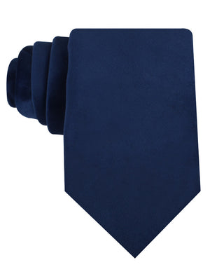 Royal Blue Velvet Necktie