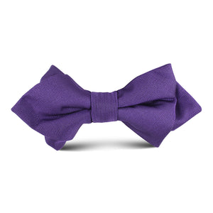 Royal Purple Kids Diamond Bow Tie