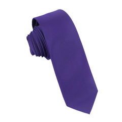 Royal Purple Skinny Tie