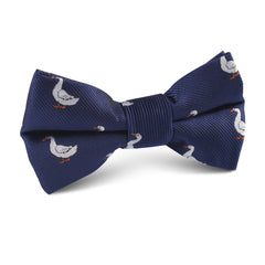 Russian White Goose Kids Bow Tie
