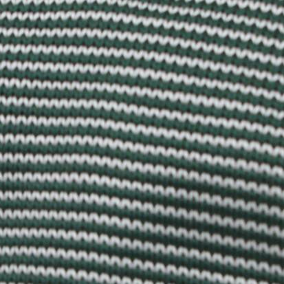 Mr Davis Green Knitted Tie Fabric