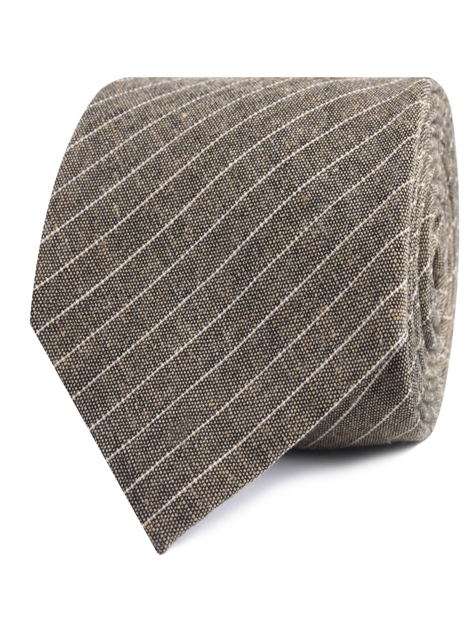 Sandman Linen Pinstripe Necktie