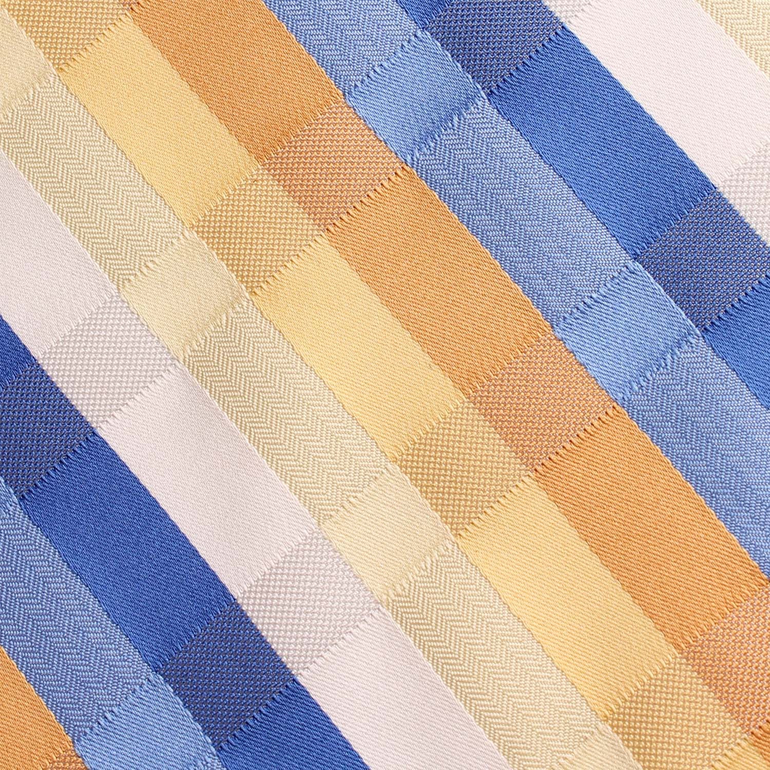 Sandy Checkered Fabric Bow Tie X091