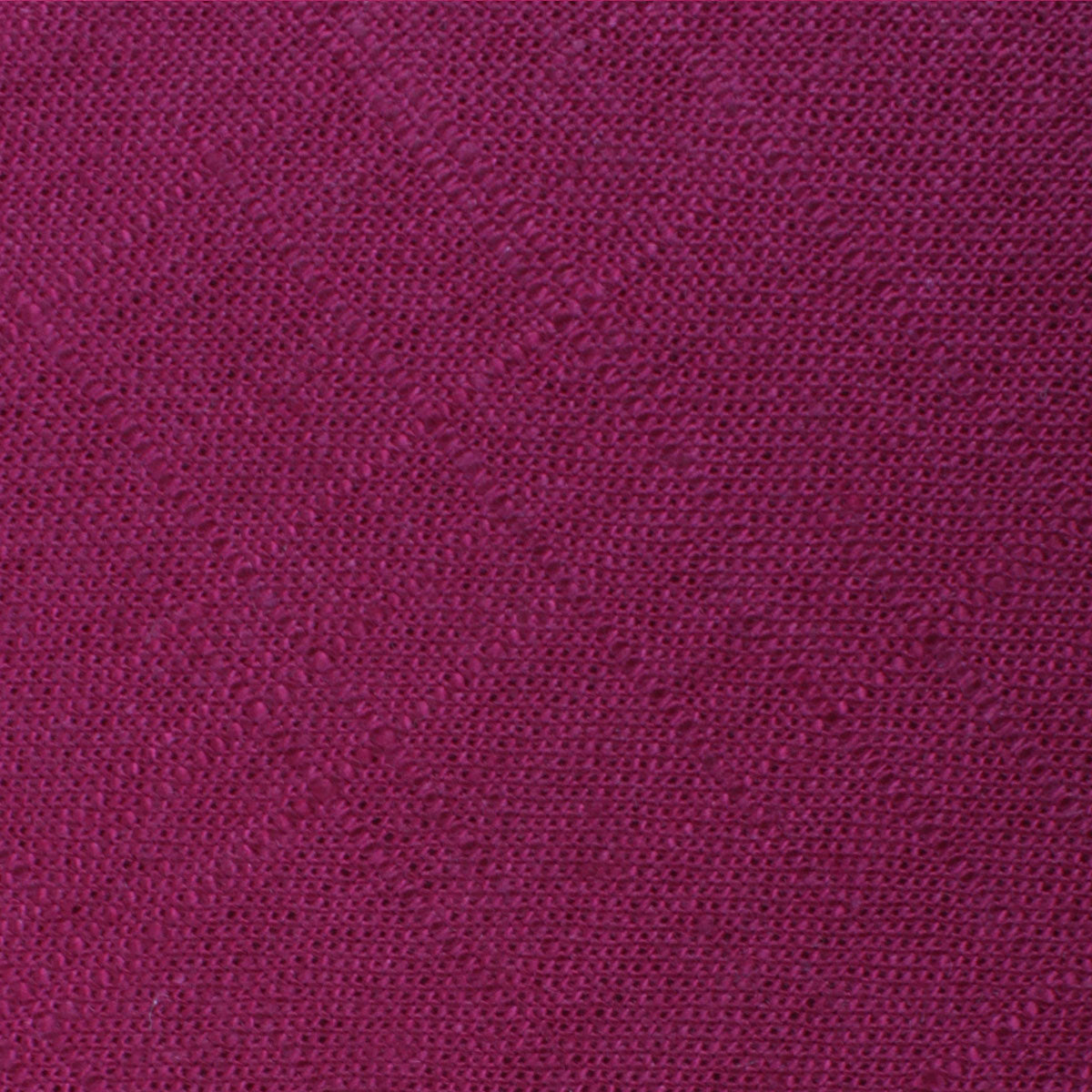Sangria Slub Linen Pocket Square Fabric