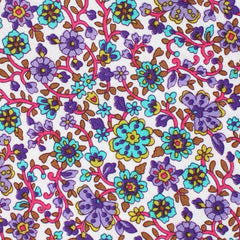 Sant Apollinare Floral Pocket Square Fabric