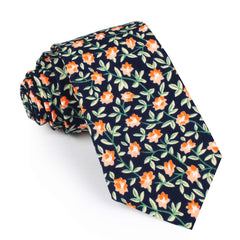 Santo Domingo Floral Skinny Tie